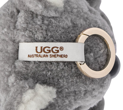 Large Koobi Keyring Australian Shepherd UGG
