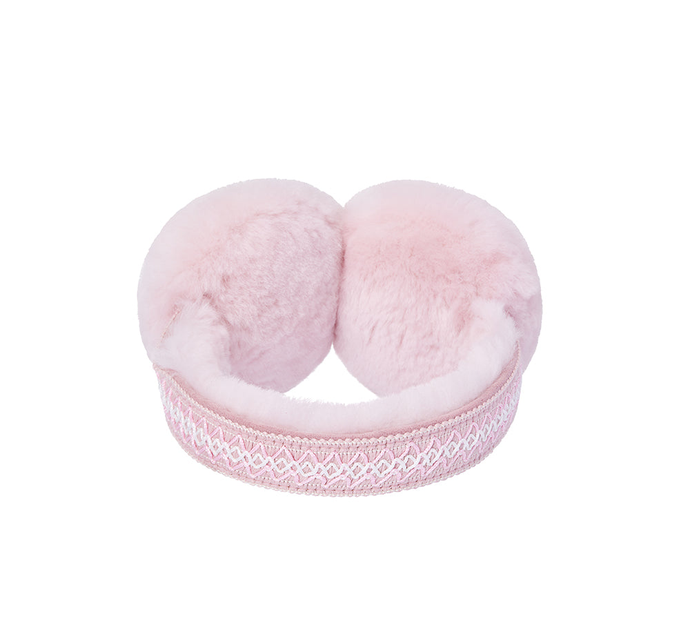 AUSTRALIAN SHEPHERD® Sheepskin Earmuffs Soft Wool Faylen UGG AUSTRALIAN SHEPHERD