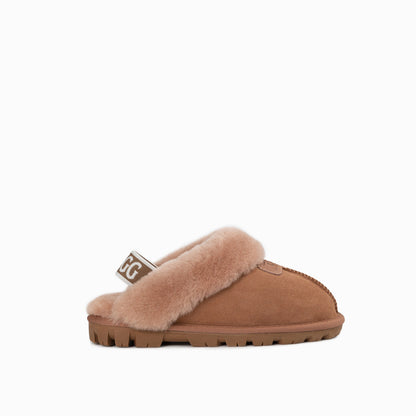 Ugg Kids Coquette Slipper (Elastic Backstrap)( Water Resistant)-Slippers-PEROZ Accessories