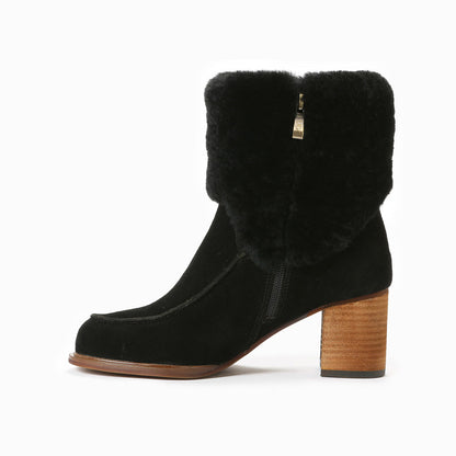 Ugg Presley Platform Ankle Boots-Boots-PEROZ Accessories