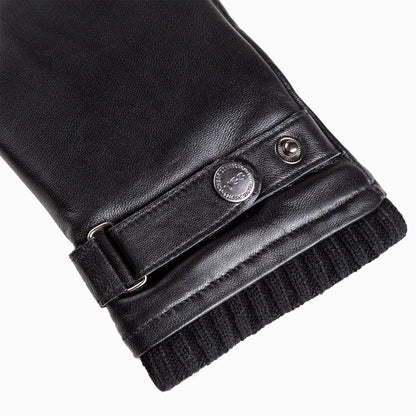 Ugg Mens Silver Stud Tab Glove (Touch Screen)-Gloves-PEROZ Accessories