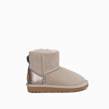 Ugg Kids Classic Mini (Glitz) Boots (Water Resistant)-Kid Boots-PEROZ Accessories