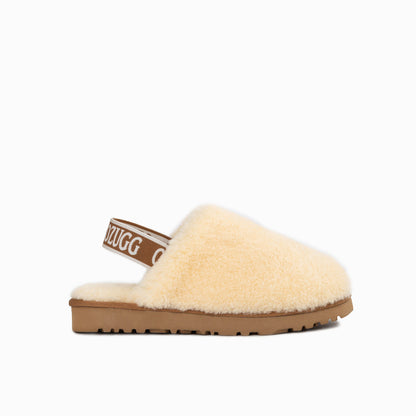 Ugg Autumn Fluff Slide (Elastic Backstrap)-Slides-PEROZ Accessories