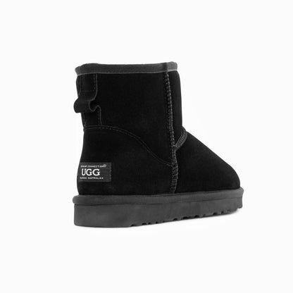 Ugg Boots Genuine Australian Sheepskin Unisex Mini Classic Suede (Large Size)-Boots-PEROZ Accessories