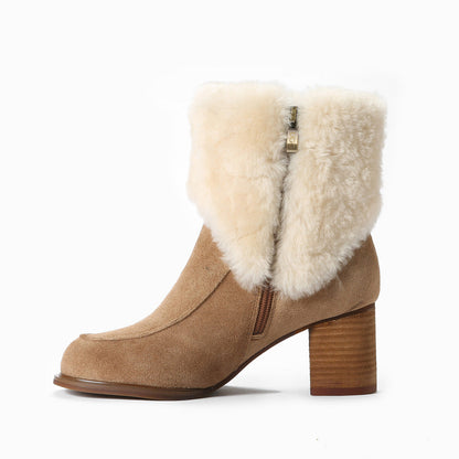 Ugg Presley Platform Ankle Boots-Boots-PEROZ Accessories