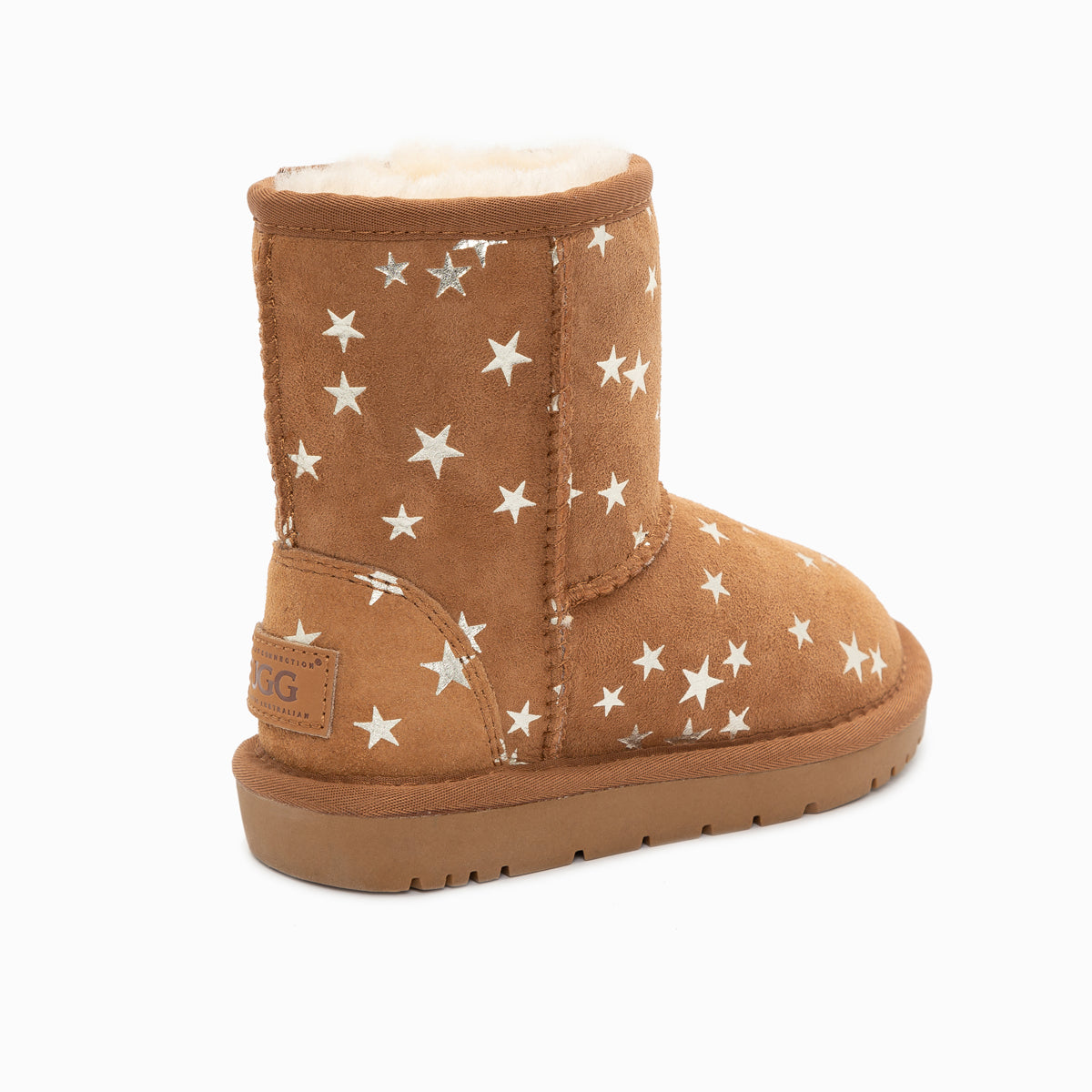 Ugg Kids Classic Stars Boots With Stars Print-Kid Boots-PEROZ Accessories