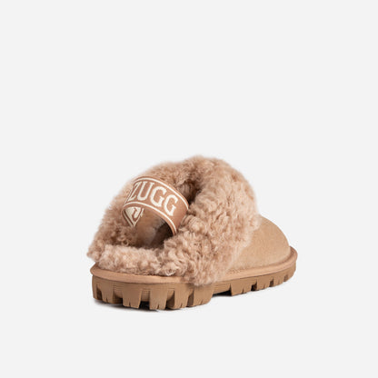 Ugg Coquette Curly Slipper (Elastic Backstrap)-LADIES UGG-PEROZ Accessories