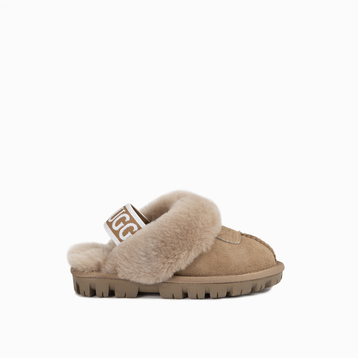 Ugg Kids Coquette Slipper (Elastic Backstrap)( Water Resistant)-Slippers-PEROZ Accessories