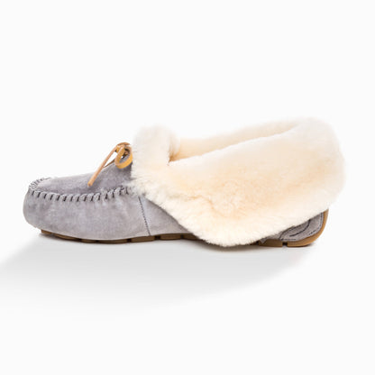 Ugg Jacee Collar Moccasin (Inner Wedge)-Loafers &amp; Moccasins-PEROZ Accessories