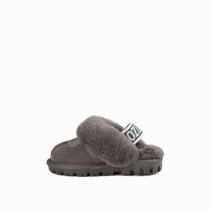 Ugg Kids Coquette Slipper (Elastic Backstrap)( Water Resistant)-Slippers-PEROZ Accessories