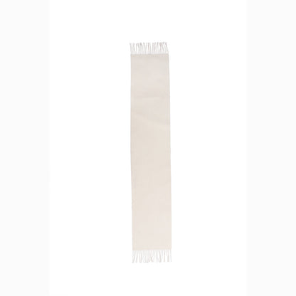 Ugg 100% Wool Scarf White-Scarves-PEROZ Accessories