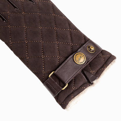 Ugg Ladies Quilted Ts Glove-Gloves-PEROZ Accessories