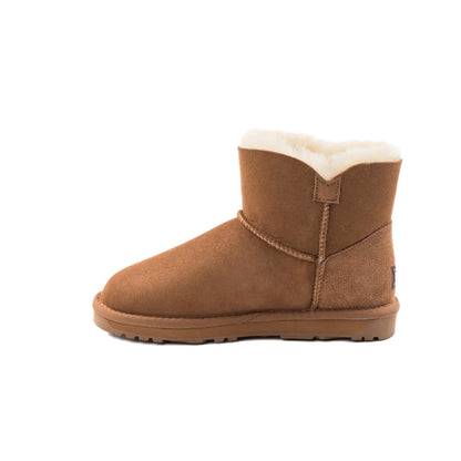 Ugg Classic Mini Button Boots (Water Resistant)-Boots-PEROZ Accessories