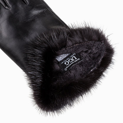 Ugg Ladies Ribbon Ts Glove-Gloves-PEROZ Accessories