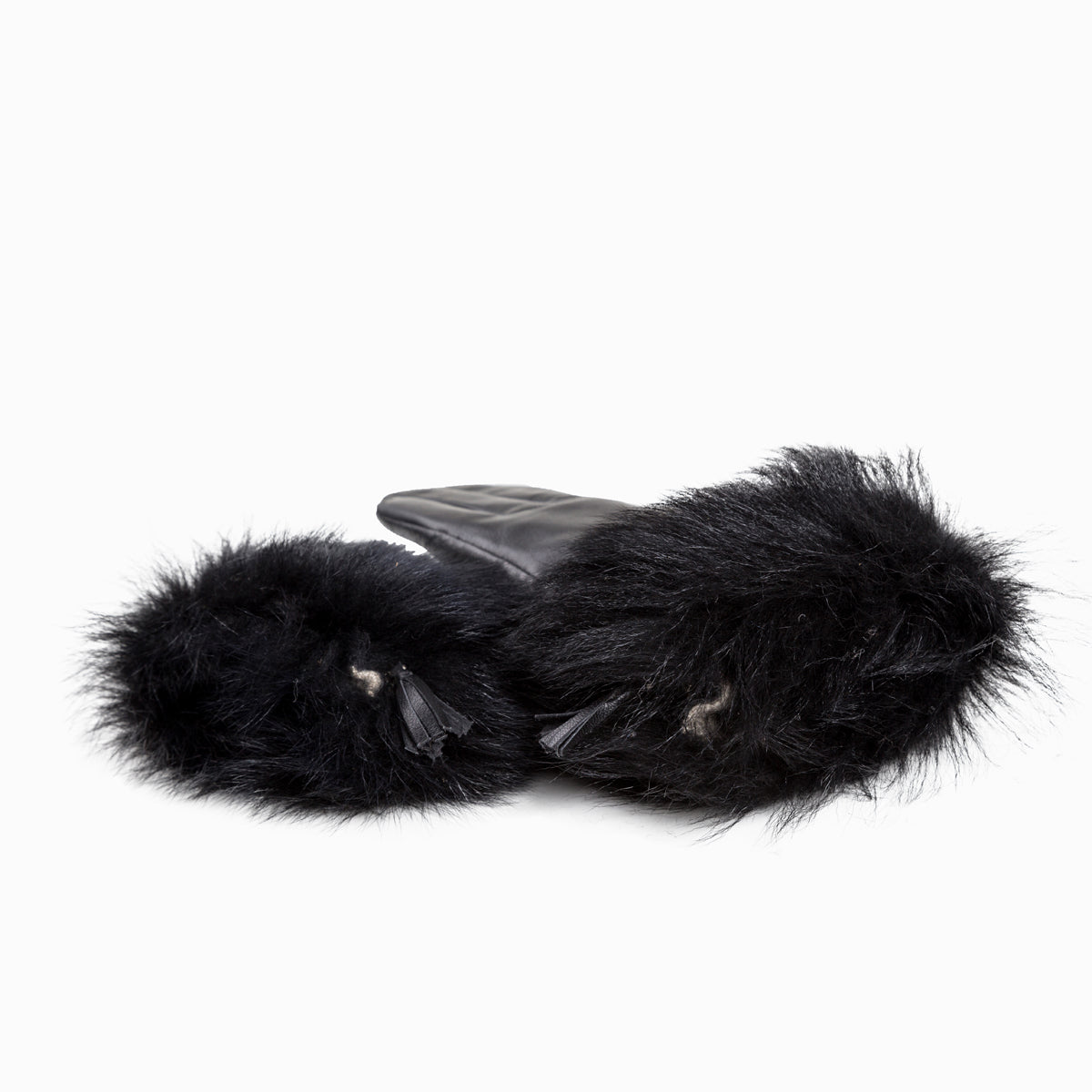 Ugg Gianna Touch Screen Fur Glove-Gloves-PEROZ Accessories