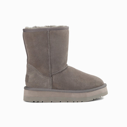 Ugg Classic Platform Short Boots (Water Resistant)-Boots-PEROZ Accessories