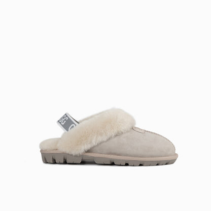 Ugg Coquette Slipper (Elastic Backstrap) (Water Resistant)-Slippers-PEROZ Accessories