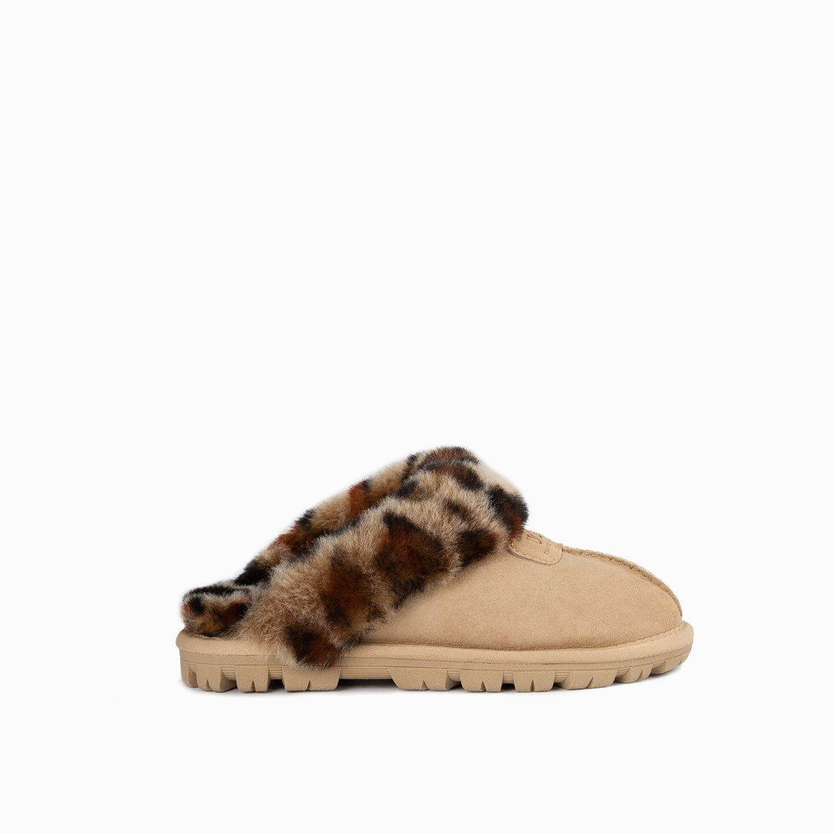 Ugg Kids Coquette Slipper (Leopard Print)(Water Resistant)-Slippers-PEROZ Accessories
