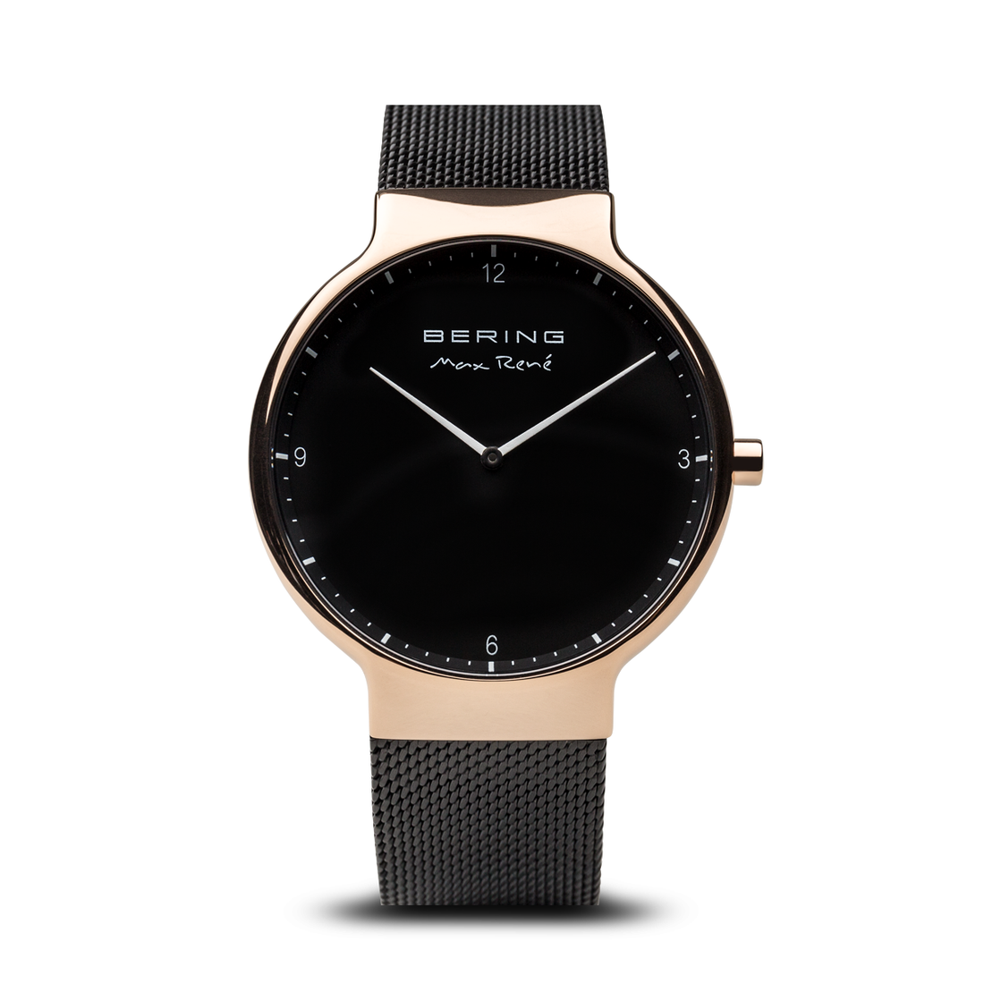 Bering Max René Polished Rose Gold Watch-PEROZ Accessories