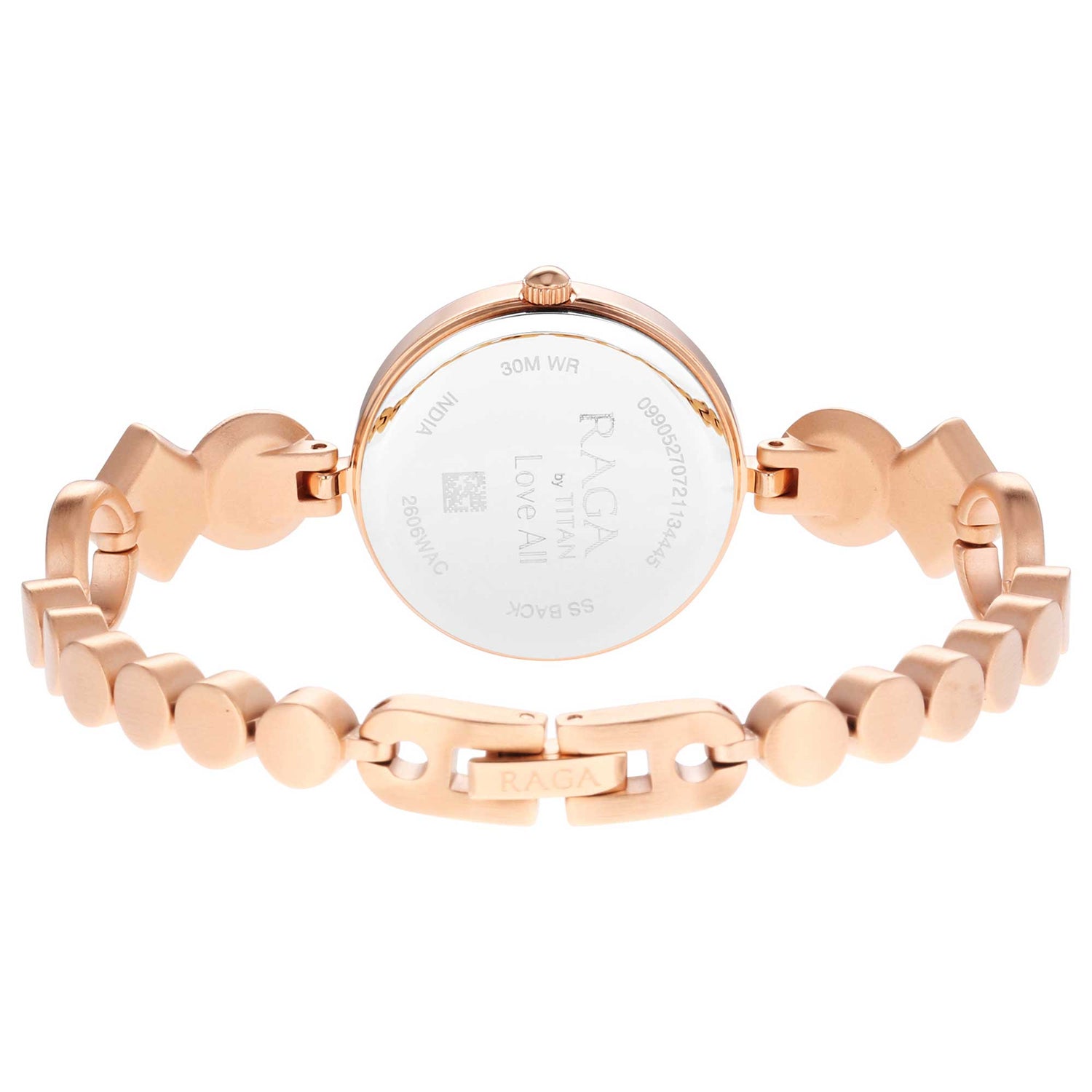 Titan Love All Pink Dial Analogue Metal Strap Watch for Women-PEROZ Accessories