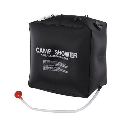 40L Craig Camp Shower Bag Solar Heated Water Pipe Portable Camping Hiking Travel-Outdoor Recreation &gt; Camping &gt; Portable Toilets &amp; Showers-PEROZ Accessories