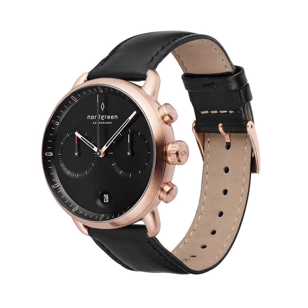 Nordgreen Pioneer 42mm Black Watch-PEROZ Accessories
