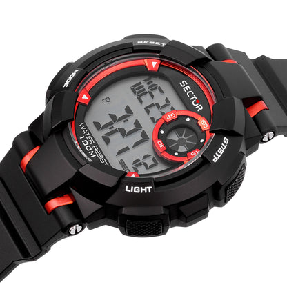 Sector Ex-36 Black Digital Watch-PEROZ Accessories