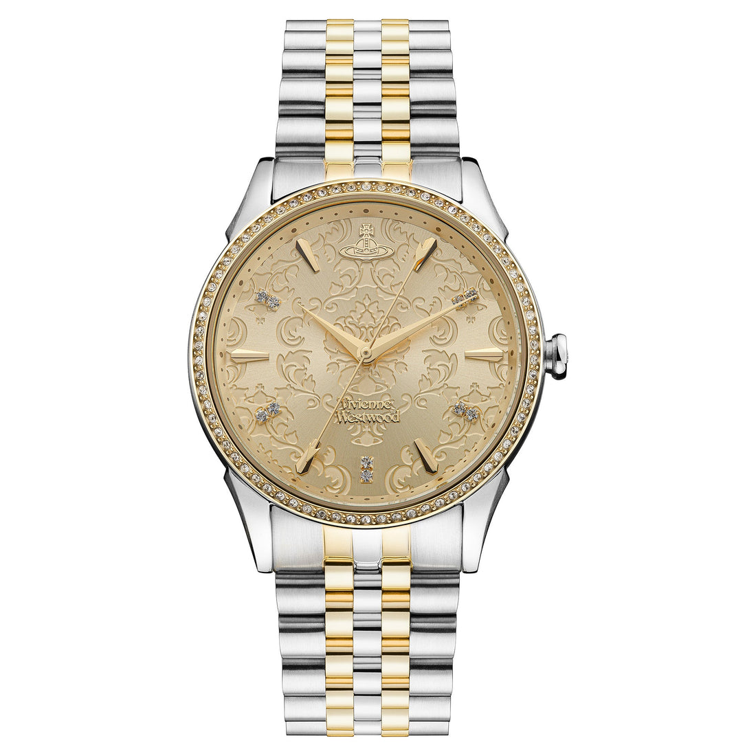 Vivienne Westwood The Wallace Watch Gold Dial-PEROZ Accessories