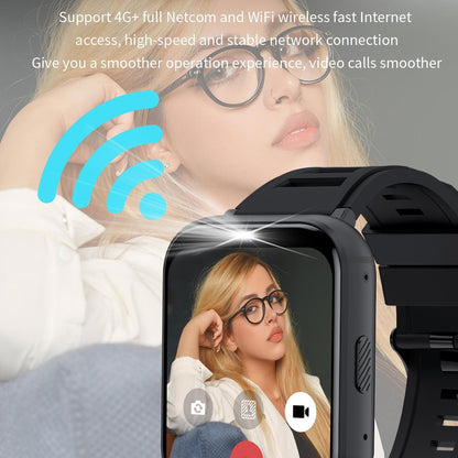 4G Smart Watch With 1.99 Inch Screen Android 9.0 4Gb+64Gb - Black-Smart Watches-PEROZ Accessories