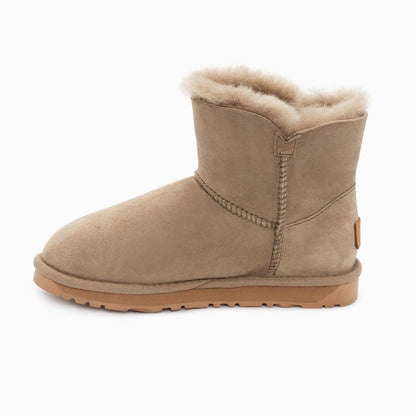 Ugg Classic Mini Button Boots (Water Resistant)-Boots-PEROZ Accessories