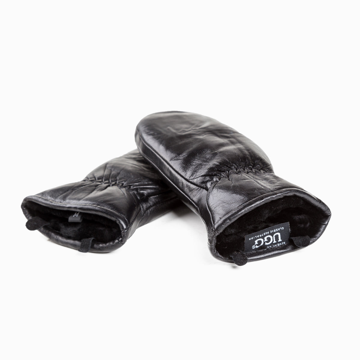 Ugg Nappa Sheepskin Mitten-Gloves-PEROZ Accessories