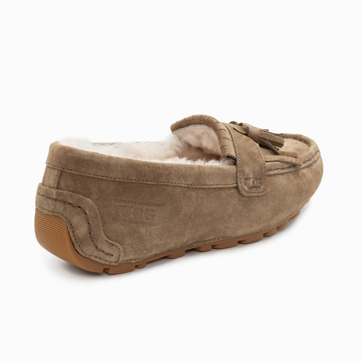 Ugg Rylee Tassel Moccasins (Inner Wedge)-Loafers &amp; Moccasins-PEROZ Accessories