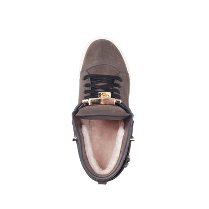 Ugg Harper High Top Wedge Sneaker (Water Resistant)-Sneakers-PEROZ Accessories