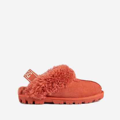 Ugg Coquette Curly Slipper (Elastic Backstrap)-LADIES UGG-PEROZ Accessories