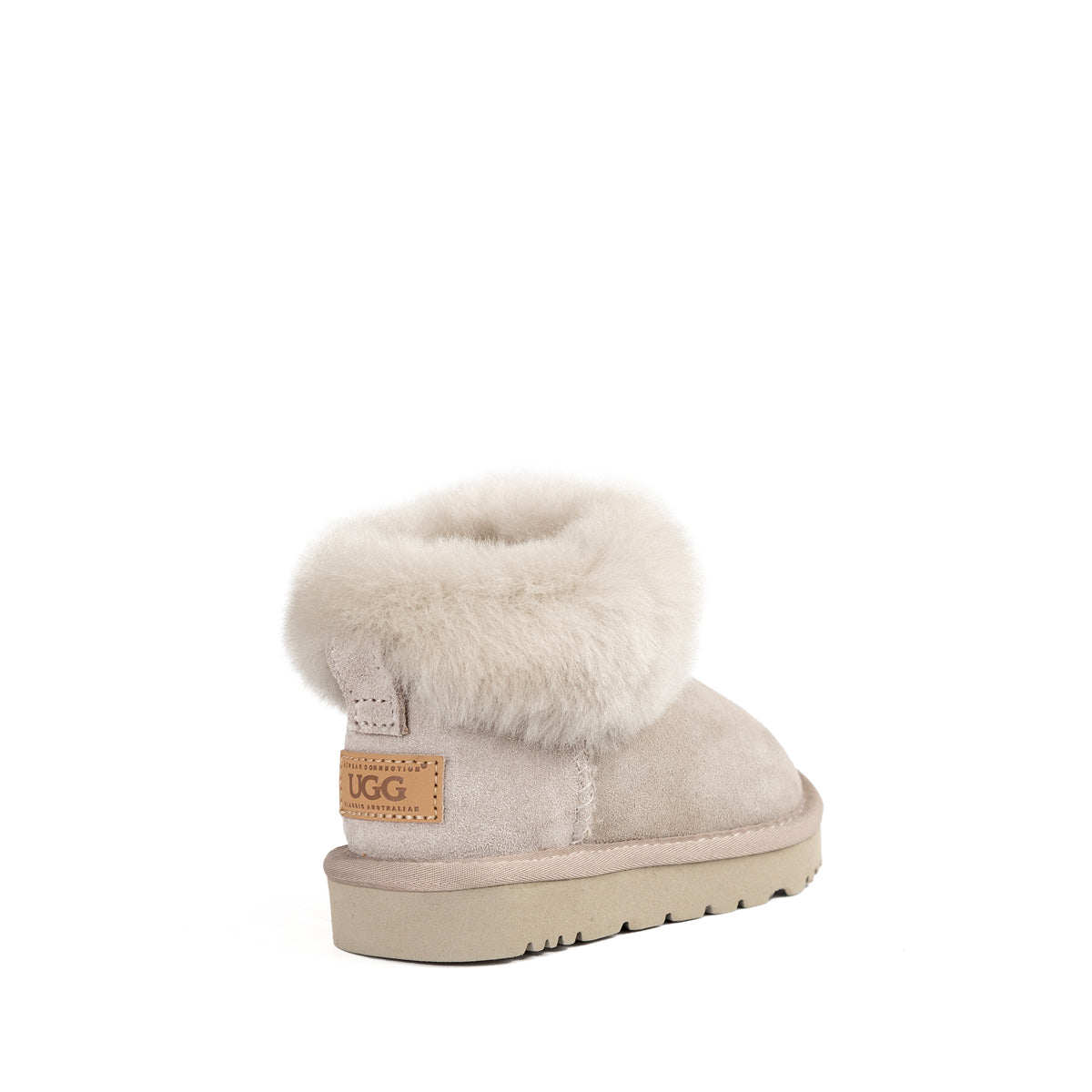 Ugg Kids Classic Fluff Mini Boots ( Water Resistant)-Kid Boots-PEROZ Accessories