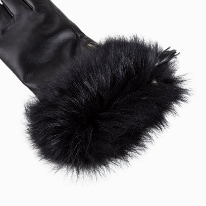 Ugg Gianna Touch Screen Fur Glove-Gloves-PEROZ Accessories