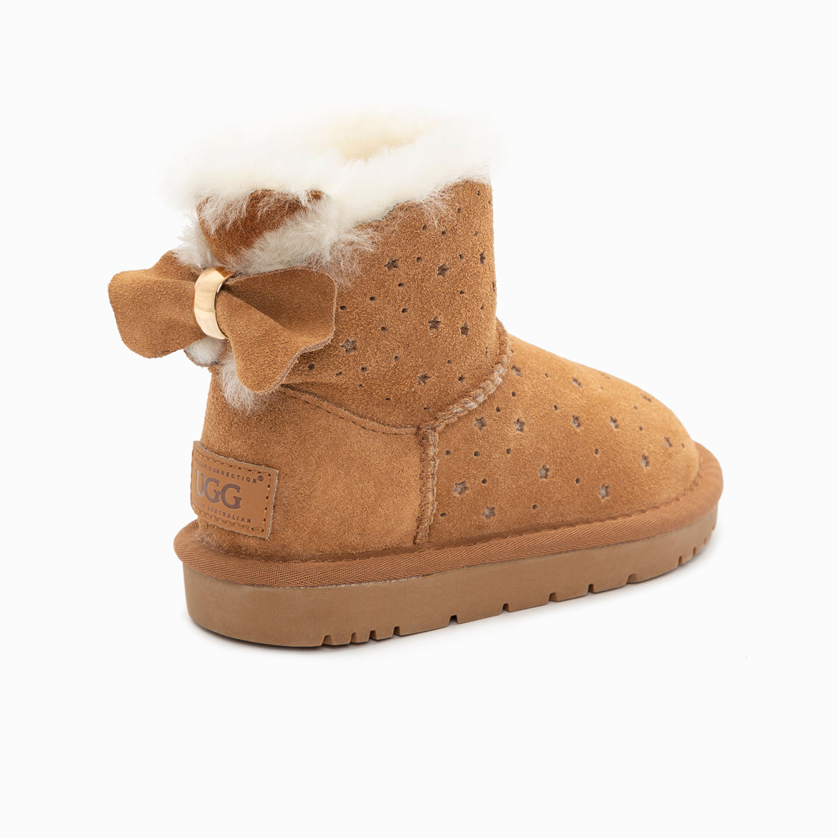 Ugg Kids Mini Bailey Bow Starry Boots-Kid Boots-PEROZ Accessories