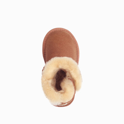 Ugg Kids Ugg Button Boots (Water Resistant)-Kid Boots-PEROZ Accessories