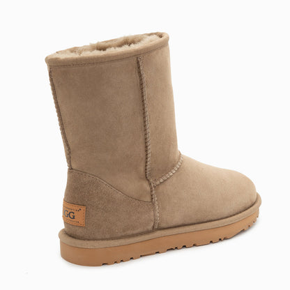 Ugg Classic Short Boots (Water Resistant)-Boots-PEROZ Accessories