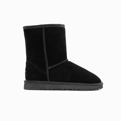 Ugg Boots Genuine Australian Sheepskin Unisex Short Classic Suede-Boots-PEROZ Accessories