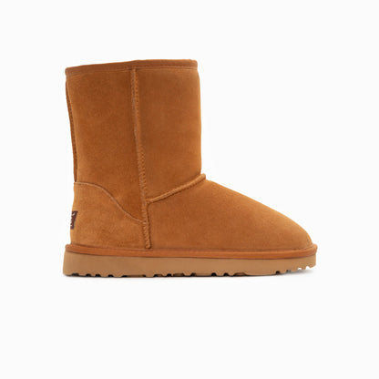 Ugg Boots Genuine Australian Sheepskin Unisex Short Classic Suede-Boots-PEROZ Accessories