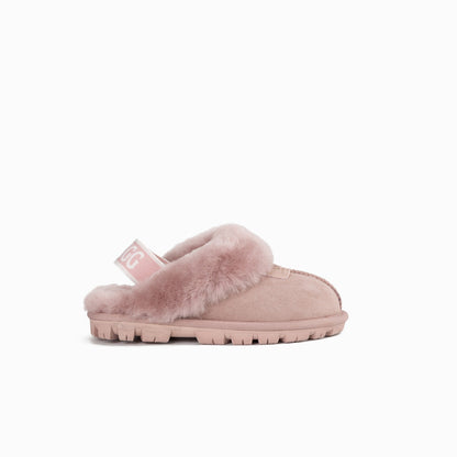 Ugg Kids Coquette Slipper (Elastic Backstrap)( Water Resistant)-Slippers-PEROZ Accessories