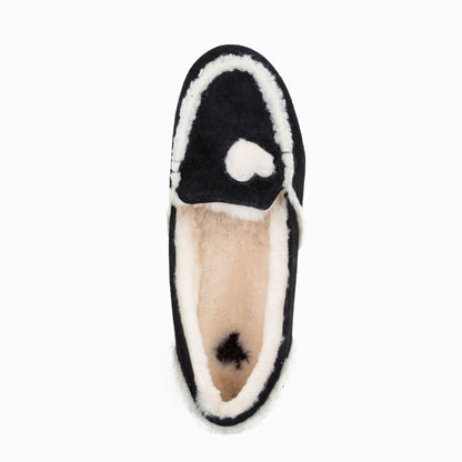 Ugg Eva Love Heart Loafer-Loafers &amp; Moccasins-PEROZ Accessories