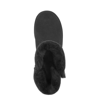 Ugg Classic Mini Button Boots (Water Resistant)-Boots-PEROZ Accessories