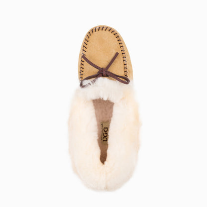 Ugg Jacee Collar Moccasin (Inner Wedge)-Loafers &amp; Moccasins-PEROZ Accessories
