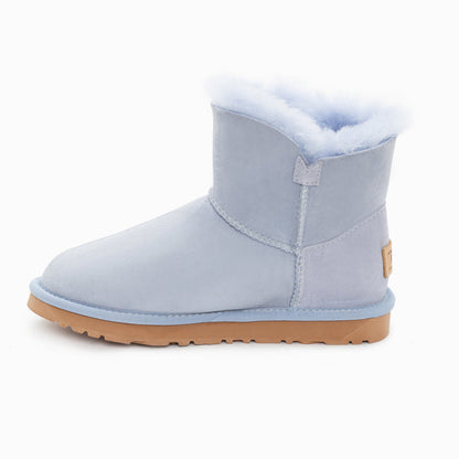 Ugg Classic Mini Button Boots (Water Resistant)-Boots-PEROZ Accessories