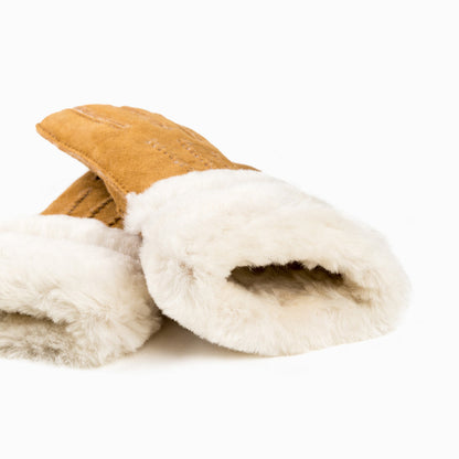 Ugg Sheepskin Double Cuff Glove-Gloves-PEROZ Accessories