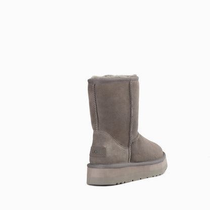 Ugg Classic Platform Short Boots (Water Resistant)-Boots-PEROZ Accessories