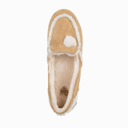 Ugg Eva Love Heart Loafer-Loafers &amp; Moccasins-PEROZ Accessories