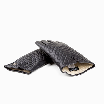Ugg Ladies Diamond Stitch Glove-Gloves-PEROZ Accessories